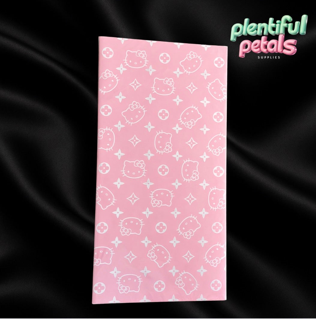 Monogram Kitty Paper
